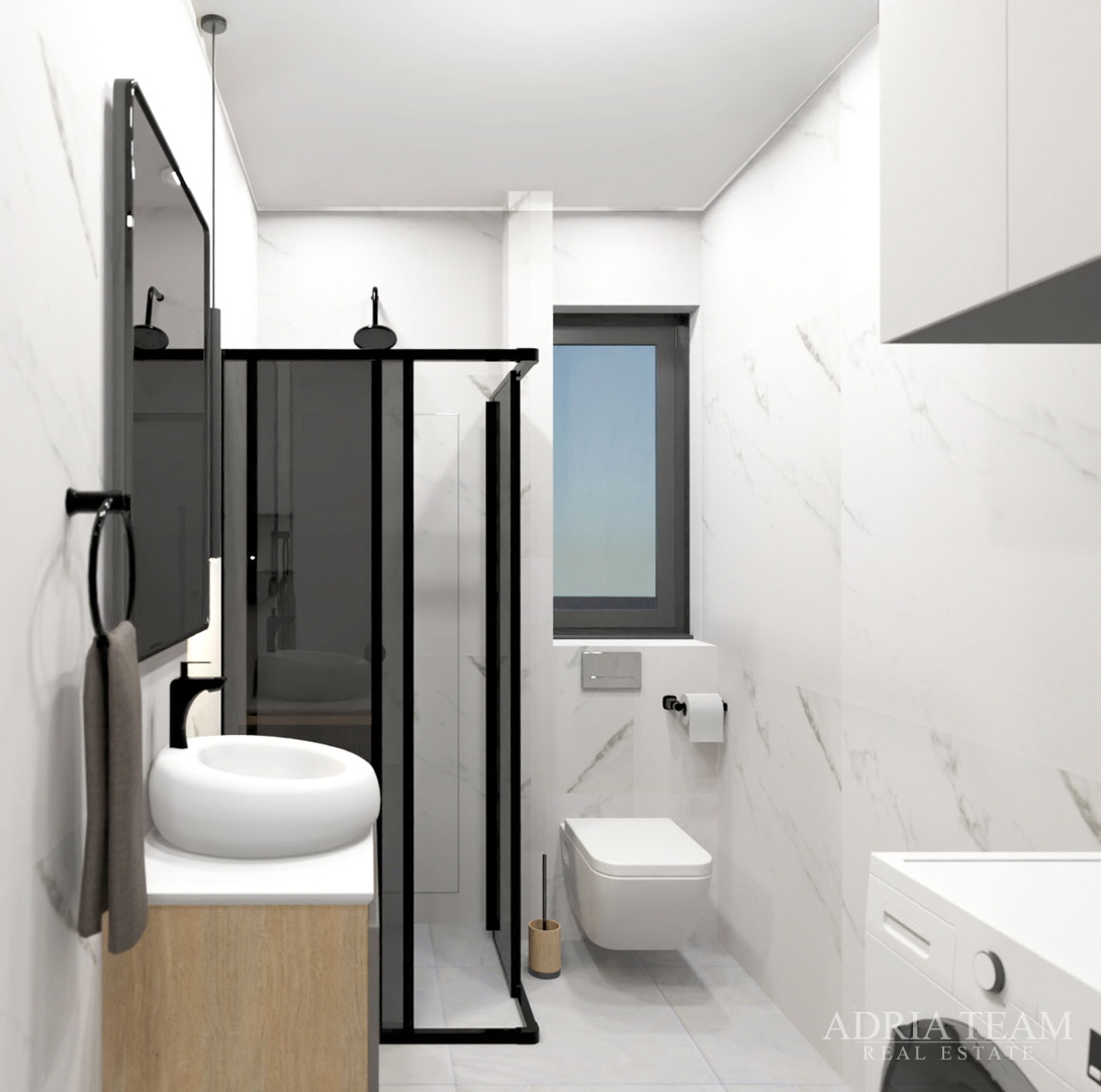 APARTMENT IN NEW CONSTRUCTION, 50 m FROM THE SEA! EXCELLENT POSITION - POVLJANA, PAG