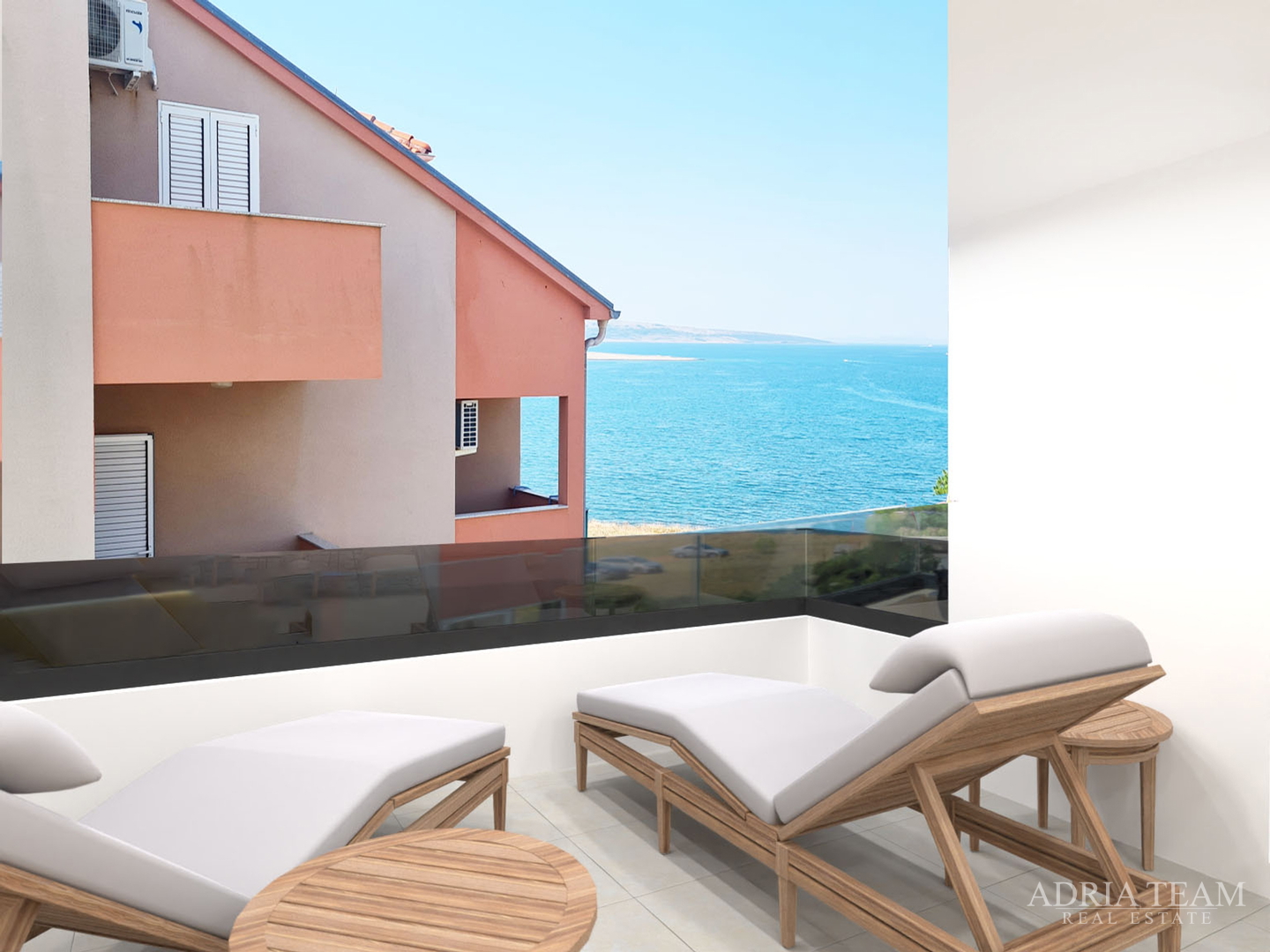 APARTMENT IN NEW CONSTRUCTION, 50 m FROM THE SEA! EXCELLENT POSITION - POVLJANA, PAG