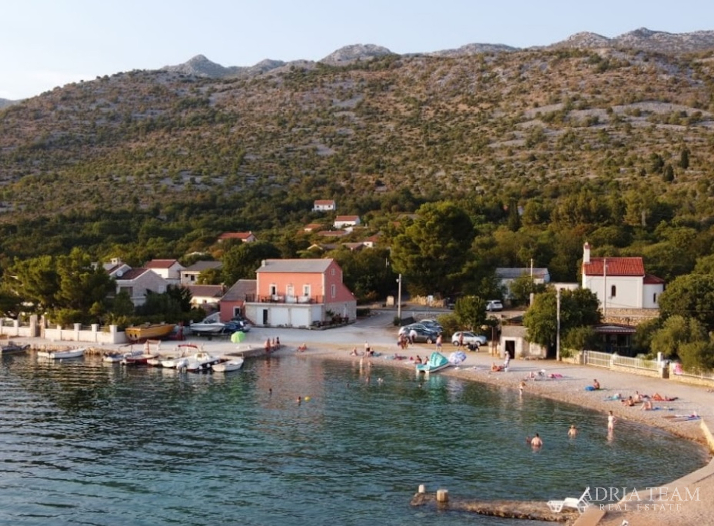 SALE!!! BUILDING LAND, 200 m FROM THE SEA - TRIBANJ - STARIGRAD