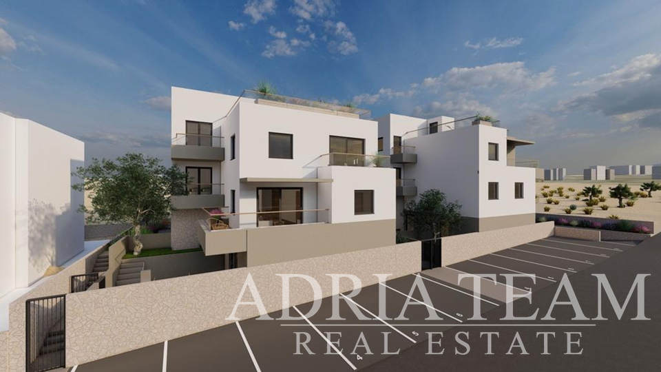 APARTMENTS ON EXCELLENT LOCATION IN URBAN VILLA, NEW CONSTRUCTION - POVLJANA, PAG