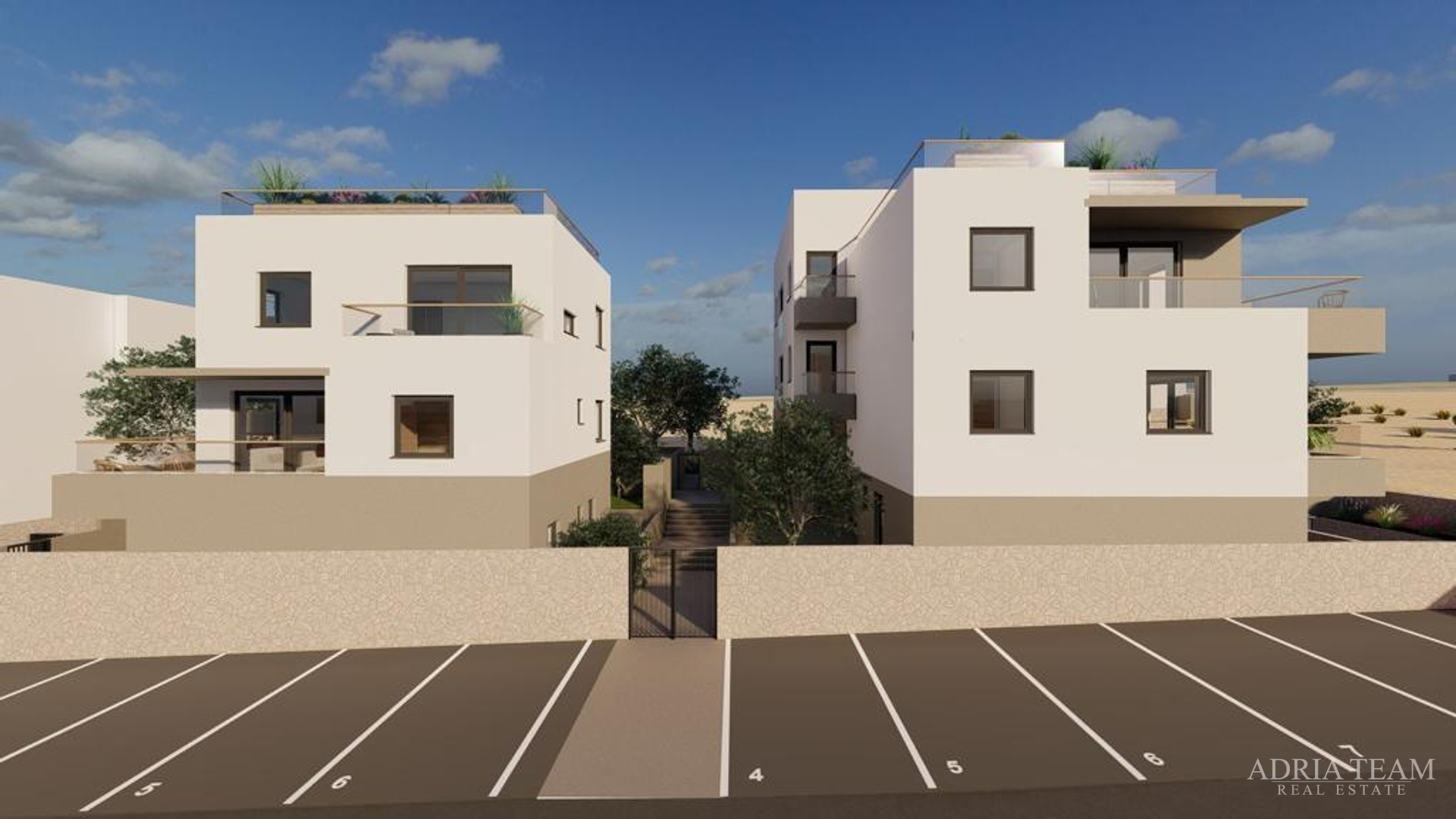 APARTMANI NA IZVRSNOJ LOKACIJI U URBANOJ VILI, NOVOGRADNJA - POVLJANA, PAG