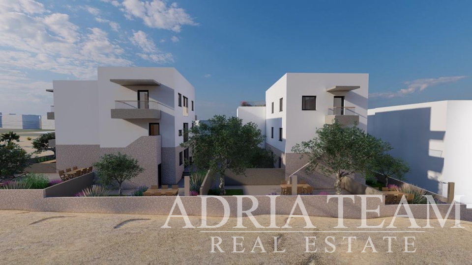 APARTMENTS ON EXCELLENT LOCATION IN URBAN VILLA, NEW CONSTRUCTION - POVLJANA, PAG