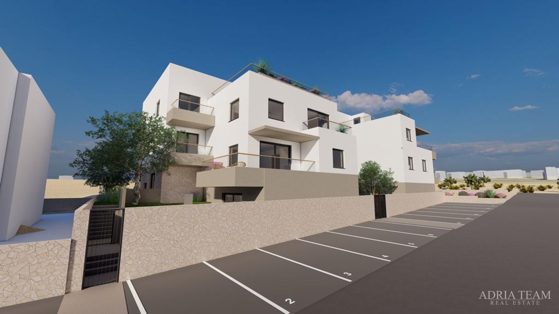 APARTMANI NA IZVRSNOJ LOKACIJI U URBANOJ VILI, NOVOGRADNJA - POVLJANA, PAG