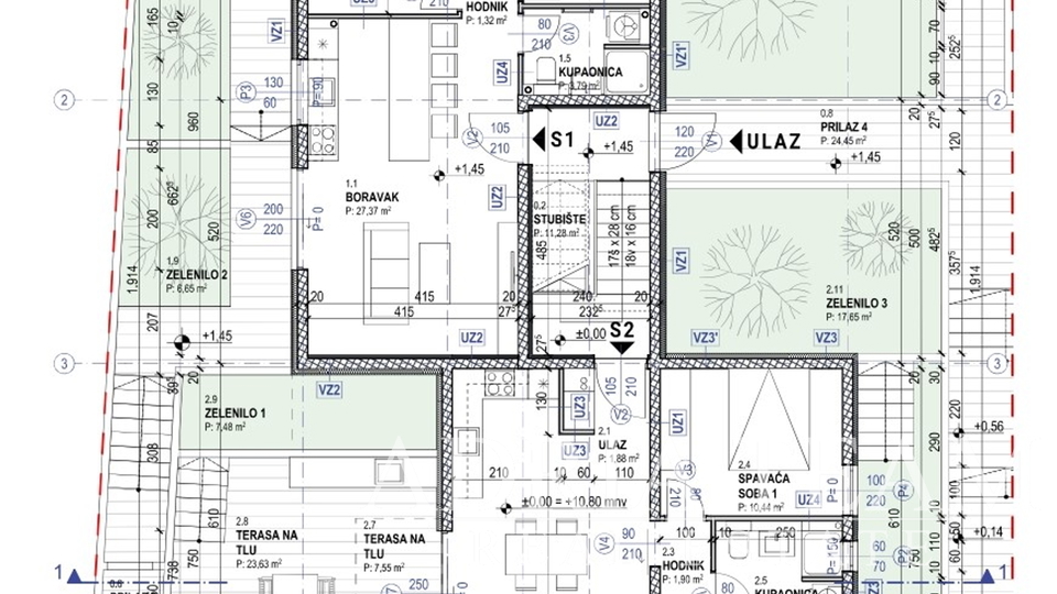 Ferienwohnung, 60 m2, Verkauf, Povljana