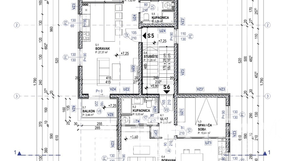 Ferienwohnung, 60 m2, Verkauf, Povljana