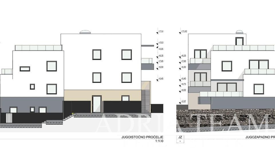 APARTMANI NA IZVRSNOJ LOKACIJI U URBANOJ VILI, NOVOGRADNJA - POVLJANA, PAG