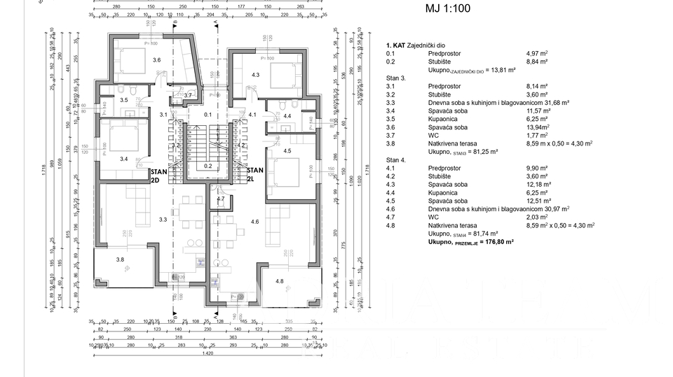 APARTMANI U NOVOGRADNJI - PAG, ŠIMUNI