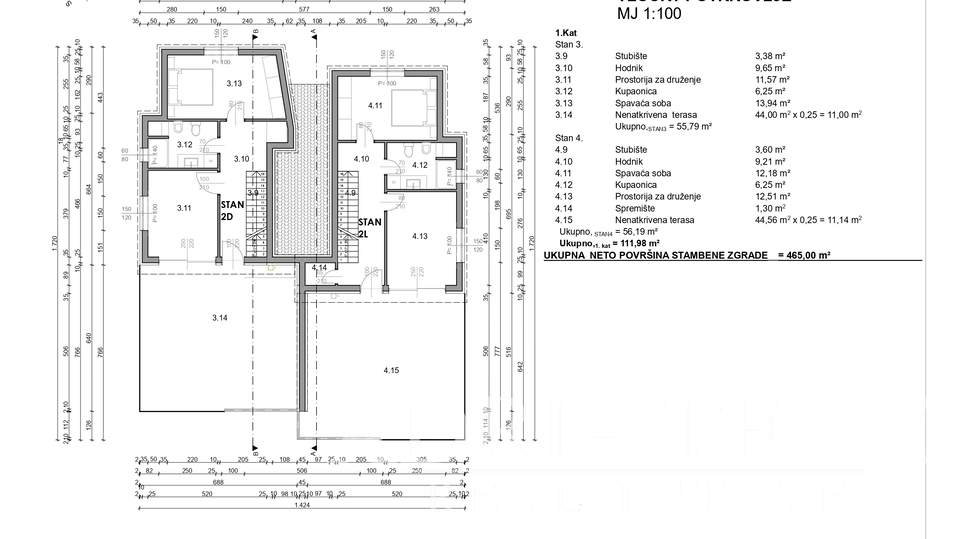 APARTMENTS IN NEW BUILDING - PAG, ŠIMUNI