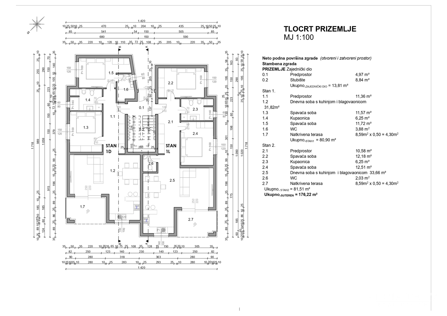APARTMANI U NOVOGRADNJI - PAG, ŠIMUNI