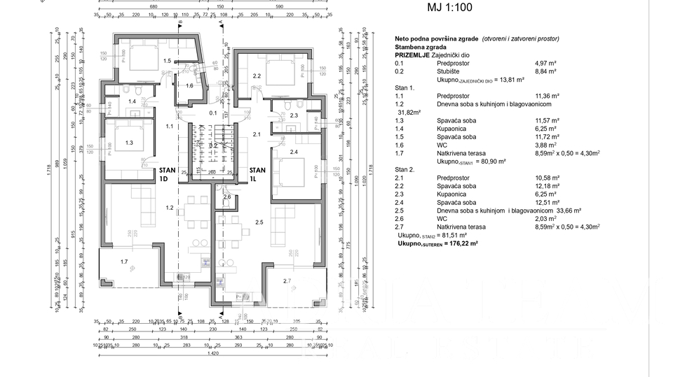 APARTMANI U NOVOGRADNJI - PAG, ŠIMUNI