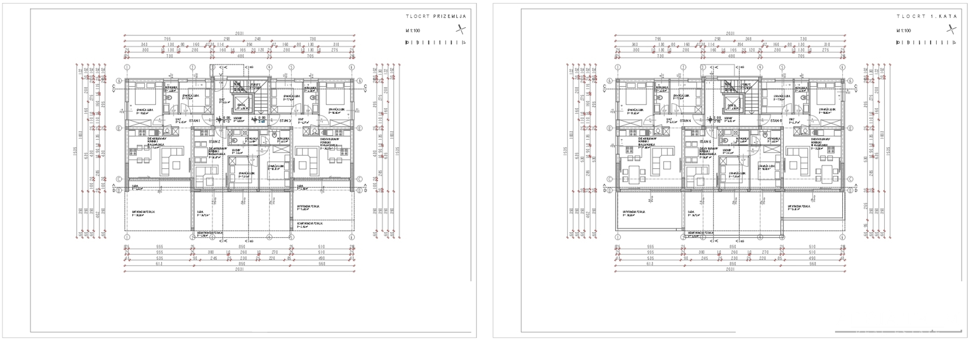 LUXURY APARTMENTS IN A NEW BUILDING, 20 M FROM THE SEA - ZATON