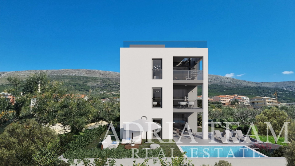 VILLA WITH SEA VIEW IN NEW CONSTRUCTION - PODSTRANA