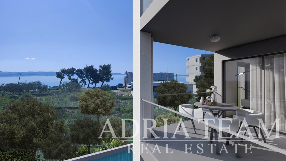 VILLA WITH SEA VIEW IN NEW CONSTRUCTION - PODSTRANA