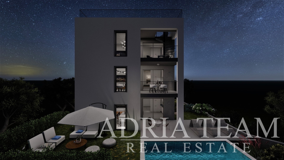 VILLA WITH SEA VIEW IN NEW CONSTRUCTION - PODSTRANA