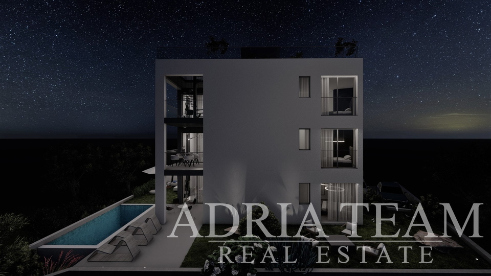 VILLA WITH SEA VIEW IN NEW CONSTRUCTION - PODSTRANA