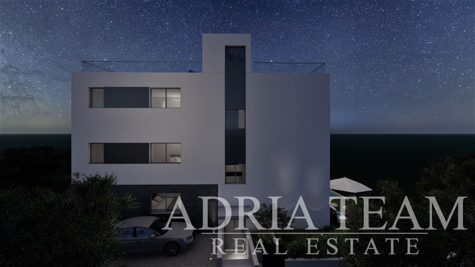 VILLA WITH SEA VIEW IN NEW CONSTRUCTION - PODSTRANA