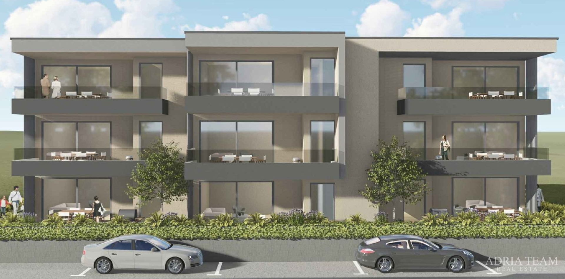 MODERNI APARTMANI U NOVOGRADNJI - POVLJANA, PAG (ZAPAD)