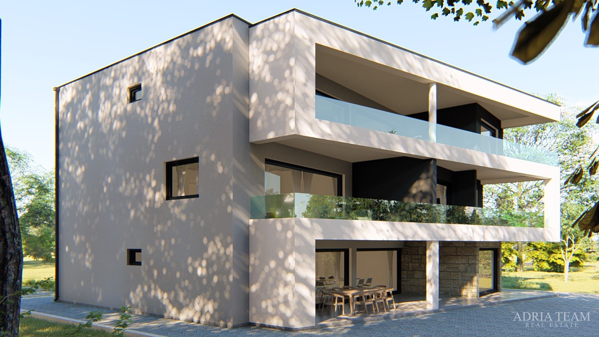APARTMENTS, NEW CONSTRUCTION, FIRST ROW TO THE SEA - VIR, SOUTH SIDE, CENTER
