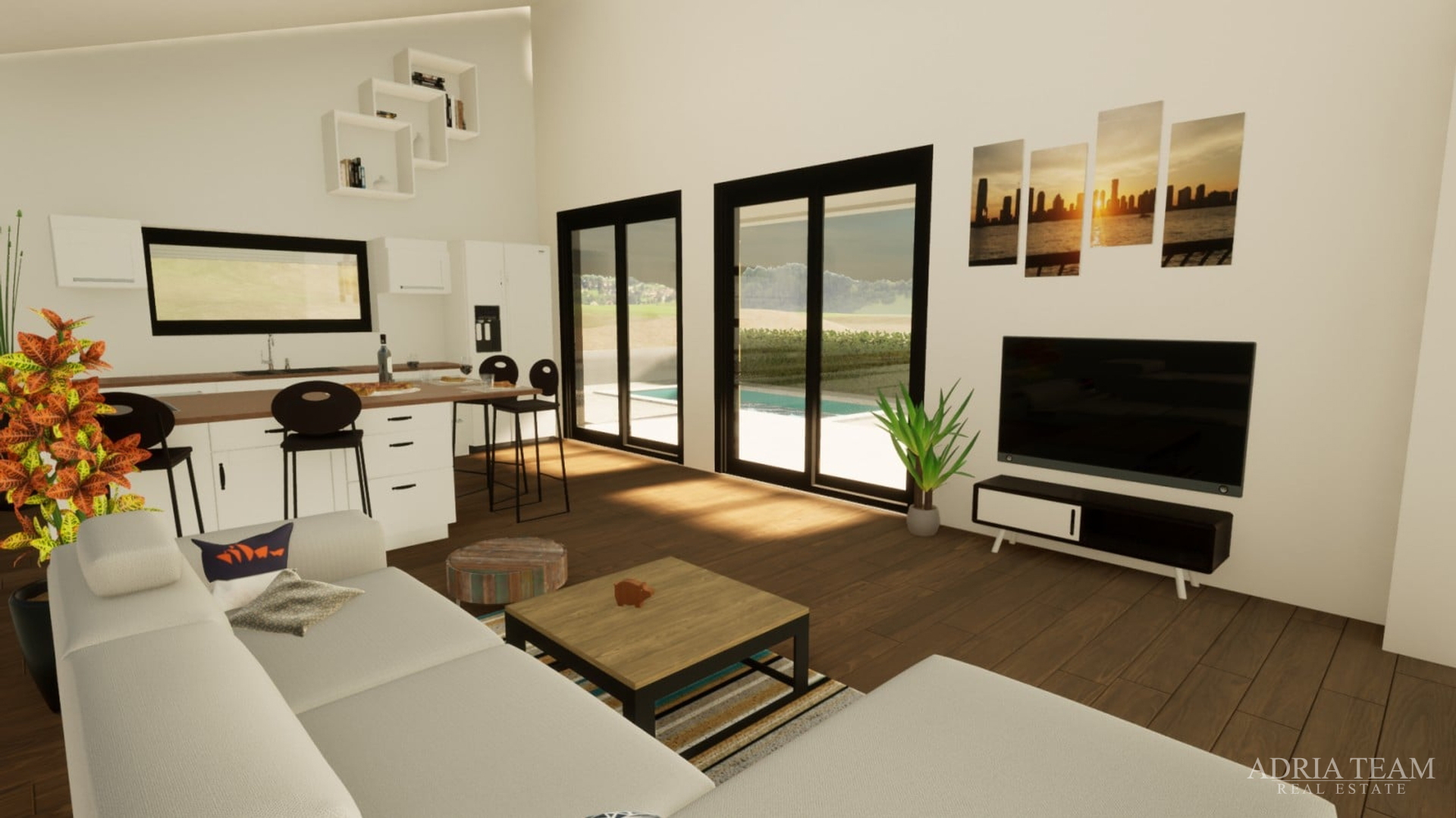 HOUSE WITH A POOL, QUIET AND PEACEFUL LOCATION, VRSI - ZADAR