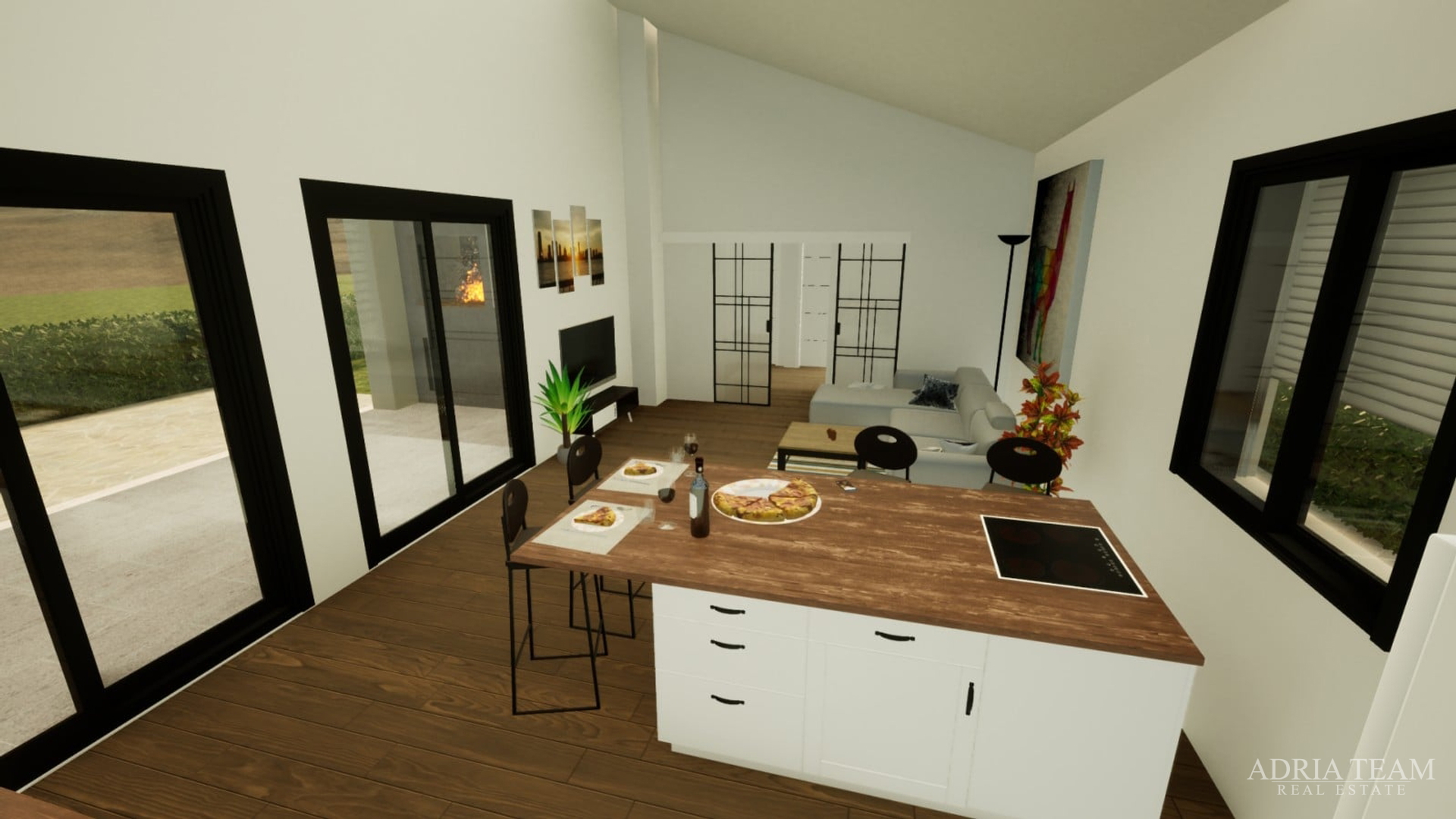 HOUSE WITH A POOL, QUIET AND PEACEFUL LOCATION, VRSI - ZADAR