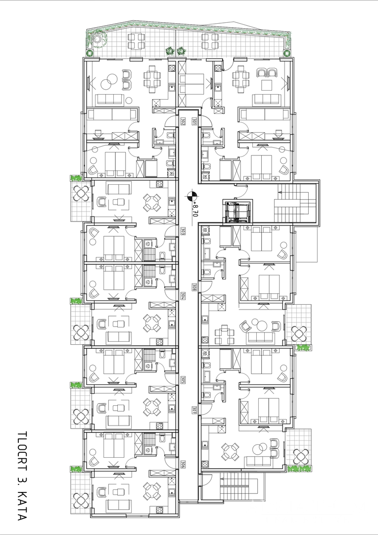 NEW ON MARKET!!! BUILDING 2 - LUXURY APARTMENTS WITH OPEN SEA VIEW! MAKARSKA