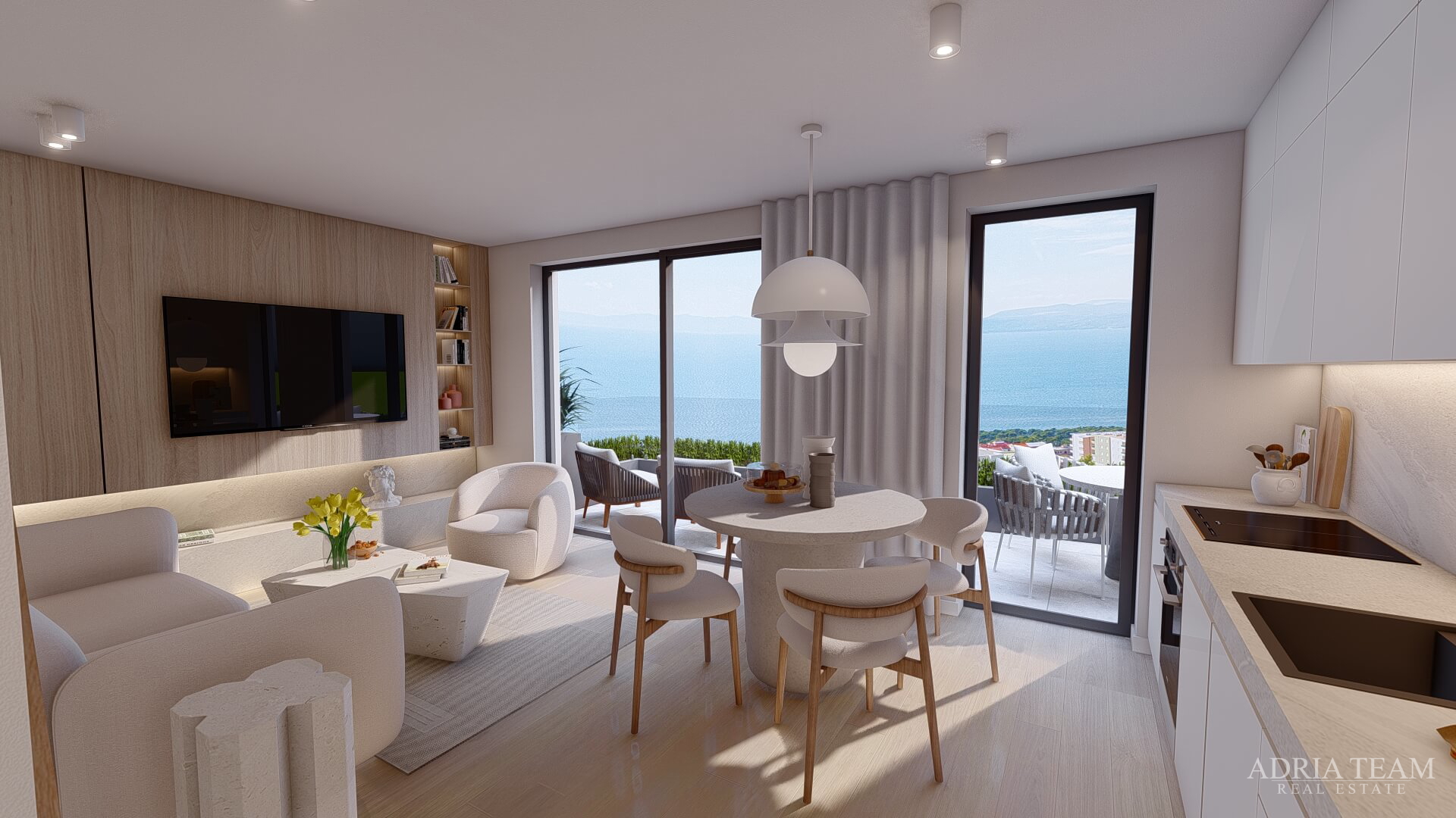 NEW ON MARKET!!! BUILDING 2 - LUXURY APARTMENTS WITH OPEN SEA VIEW! MAKARSKA