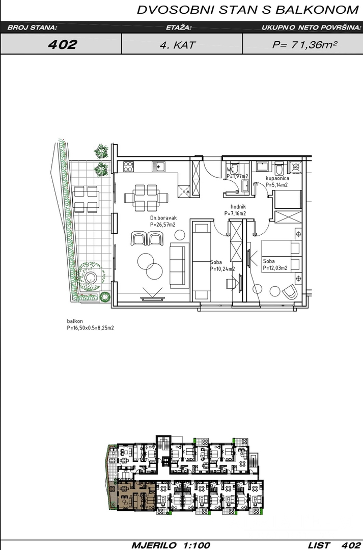 NEW ON MARKET!!! BUILDING 2 - LUXURY APARTMENTS WITH OPEN SEA VIEW! MAKARSKA