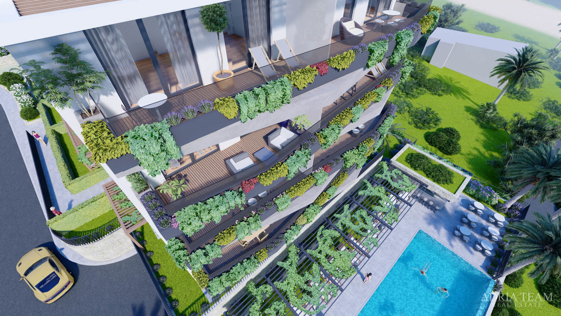 NEW ON MARKET!!! BUILDING 2 - LUXURY APARTMENTS WITH OPEN SEA VIEW! MAKARSKA