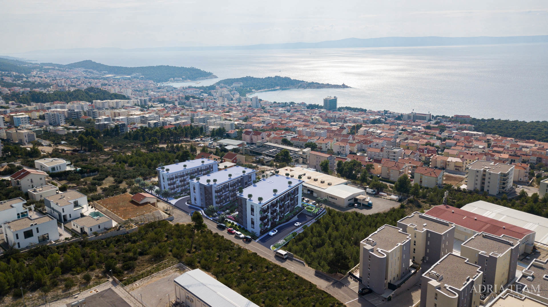 NEW ON MARKET!!! BUILDING 2 - LUXURY APARTMENTS WITH OPEN SEA VIEW! MAKARSKA