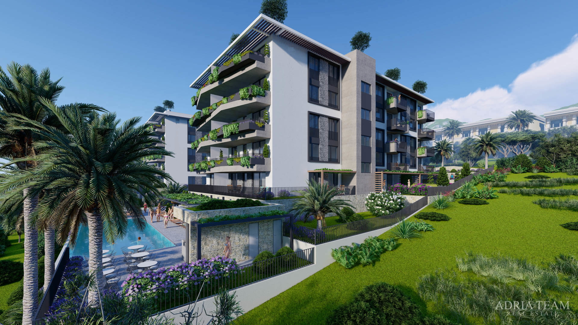 NEW ON MARKET!!! BUILDING 2 - LUXURY APARTMENTS WITH OPEN SEA VIEW! MAKARSKA