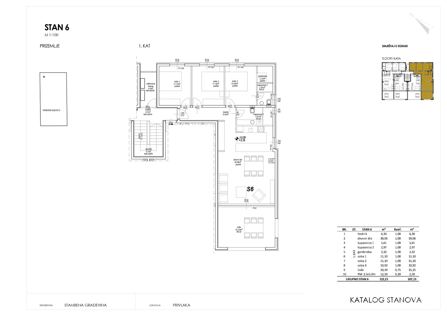 ONE-STOREY AND MULTI-STOREY APARTMENTS IN RESIDENTIAL BUILDING, NEW CONSTRUCTION, 150 m FROM SEA - PRIVLAKA