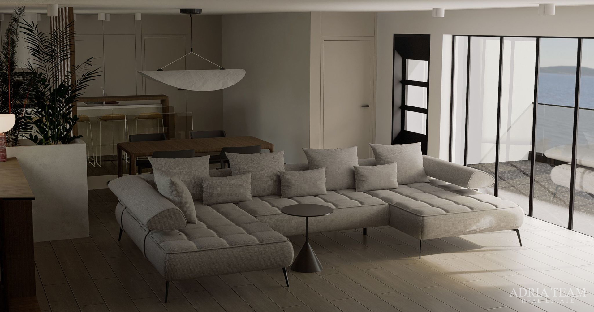 APARTMENTS, FIRST ROW TO THE SEA, NEW CONSTRUCTION - DRAGE