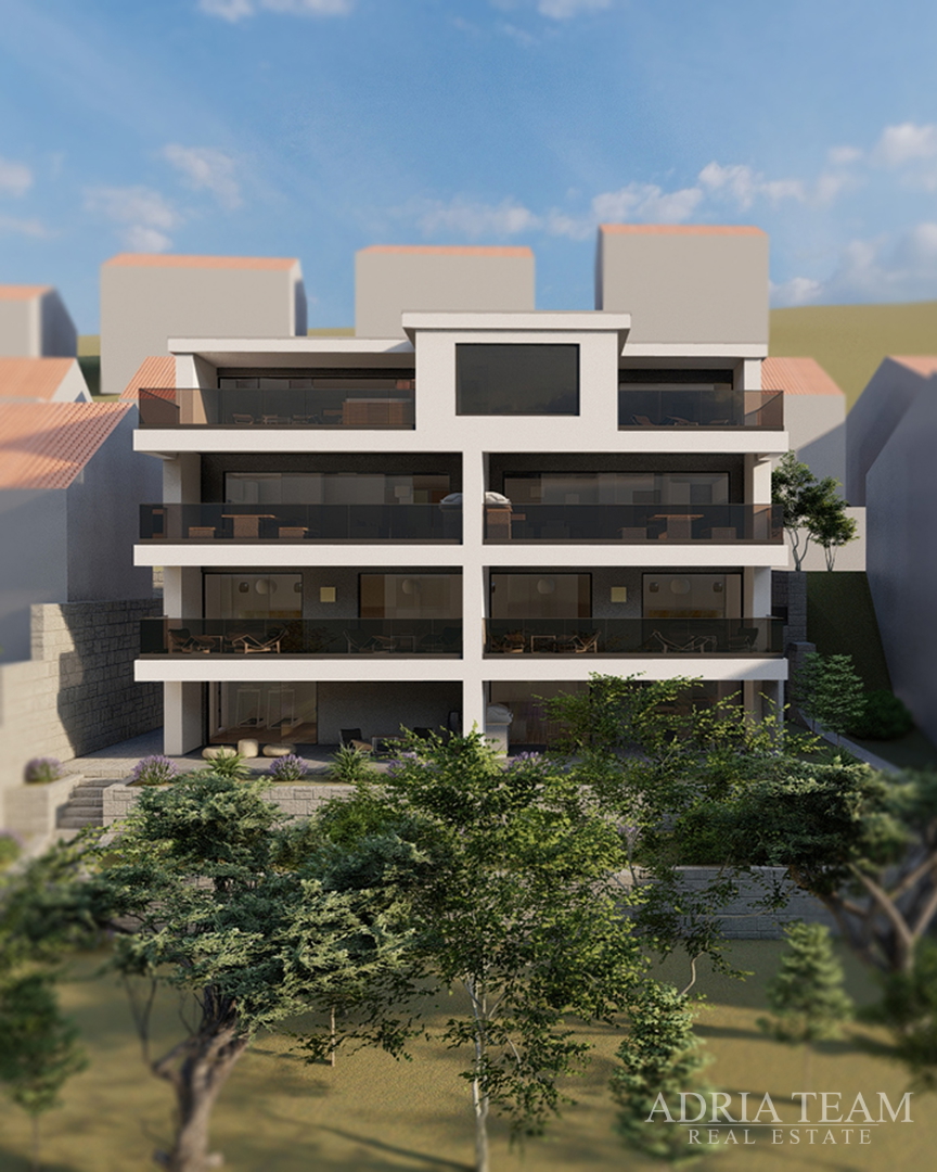 APARTMENTS, FIRST ROW TO THE SEA, NEW CONSTRUCTION - DRAGE