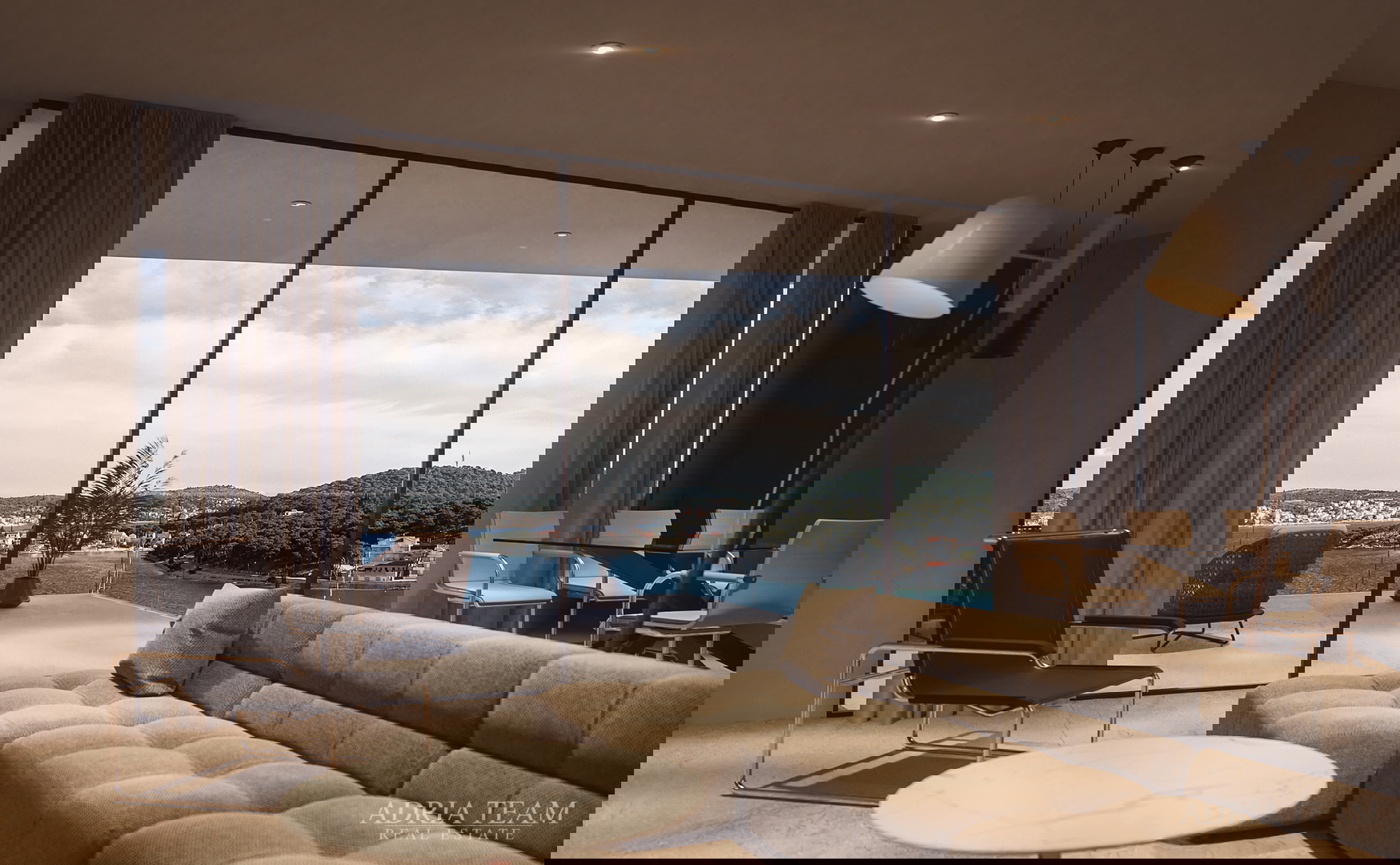 APARTMANI U VILI NA BREŽULJKU, POGLED NA MORE - ROGOZNICA