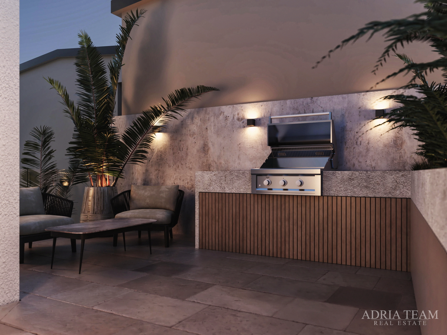 FULLY EQUIPPED VILLA LOCATED 100 m FROM THE SEA, BEAUTIFUL VIEW, TOP DESIGN - ROGOZNICA