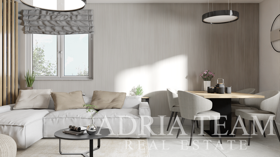 APARTMANI S PROSTRANIM DVORIŠTEM, NOVOGRADNJA - VIR