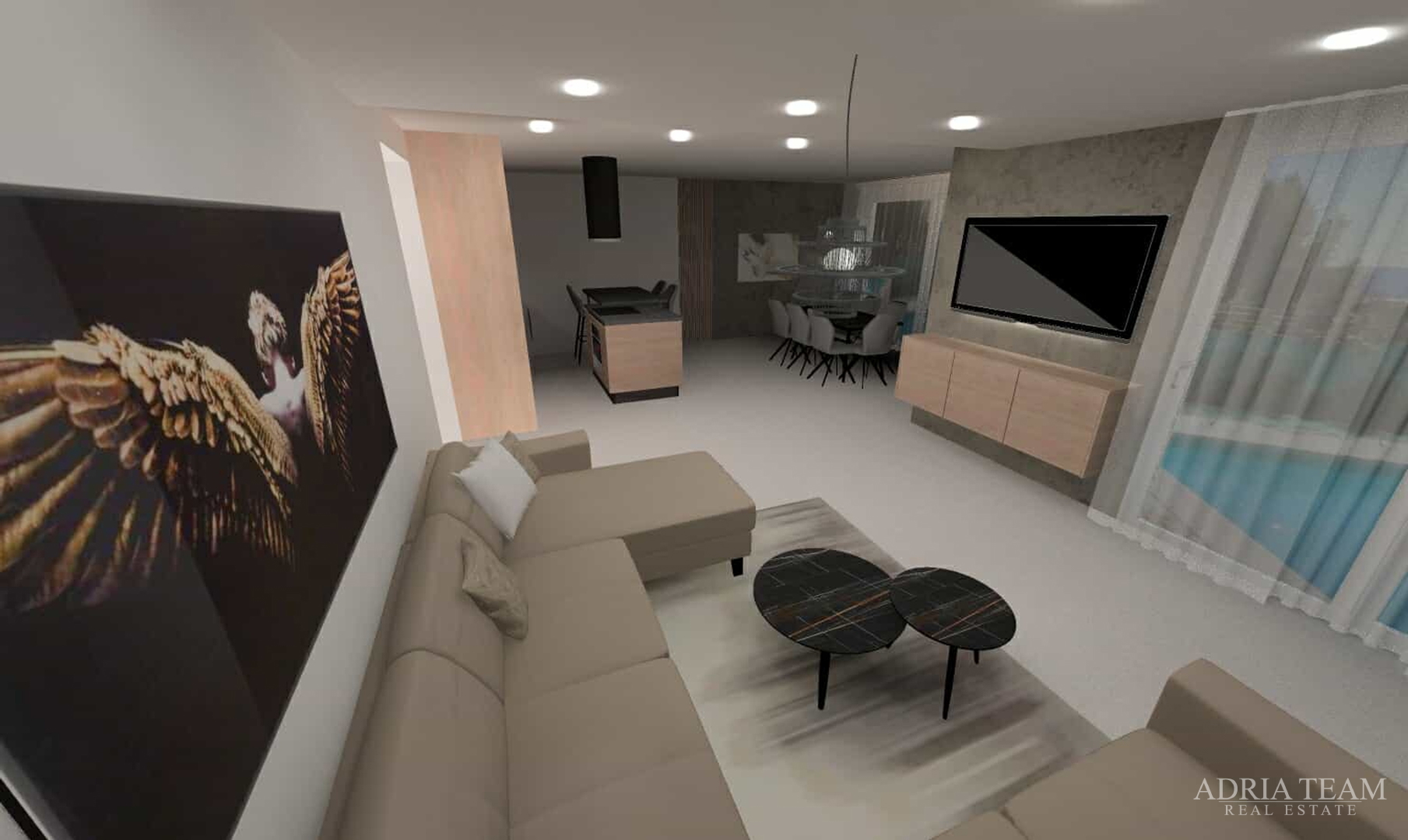 Half of a house with a swimming pool - Debeljak