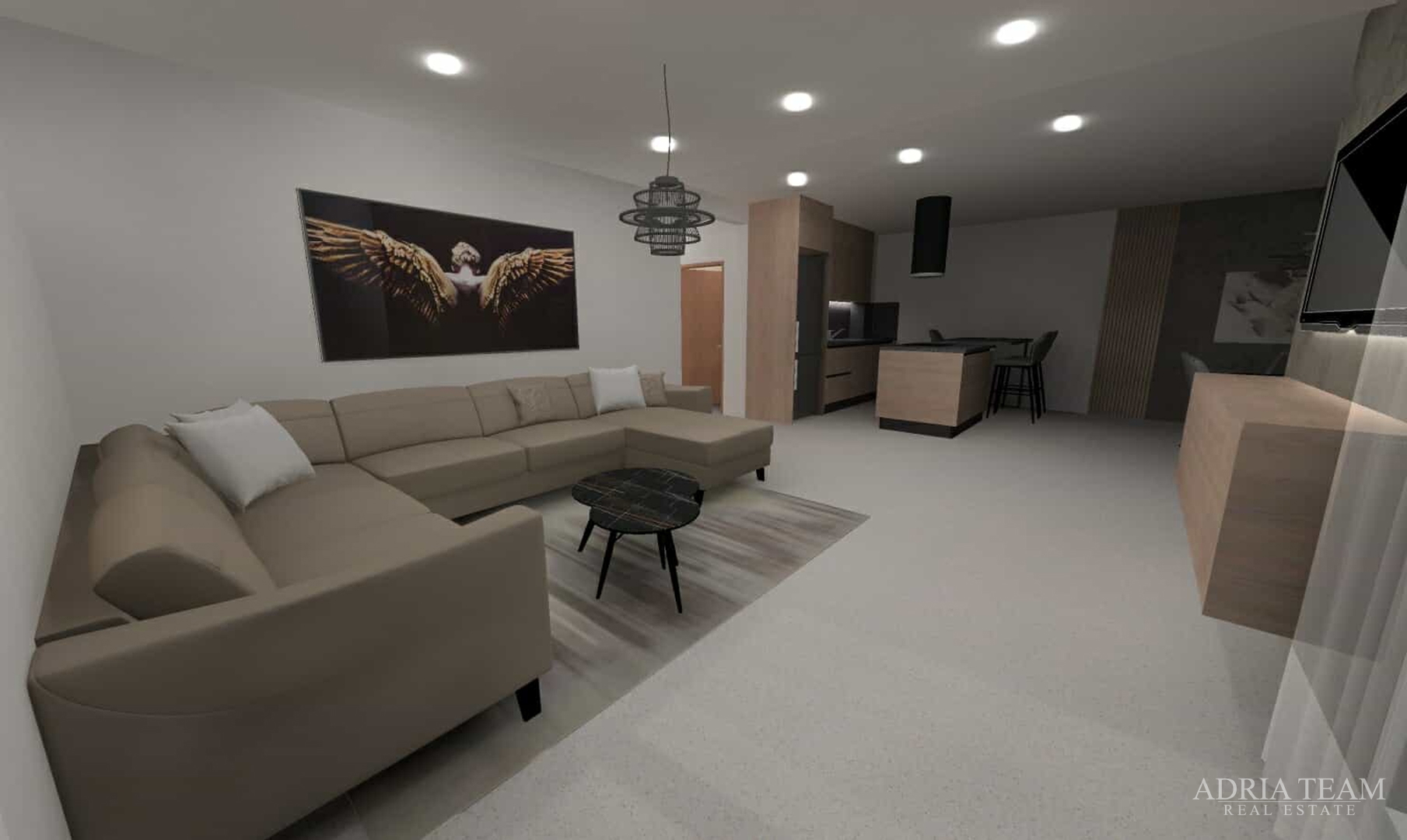 Half of a house with a swimming pool - Debeljak