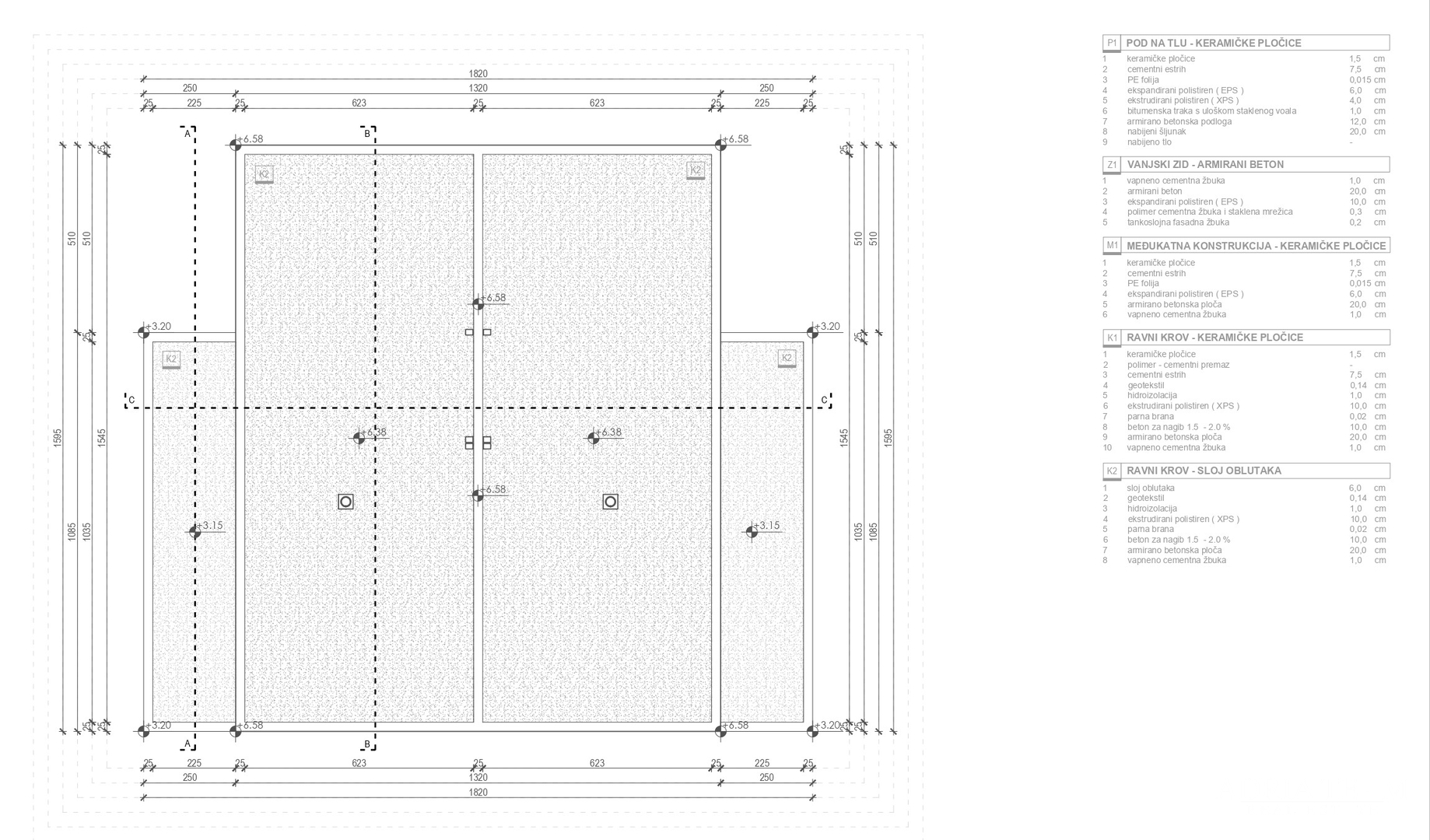 Half of a house with a swimming pool - Debeljak