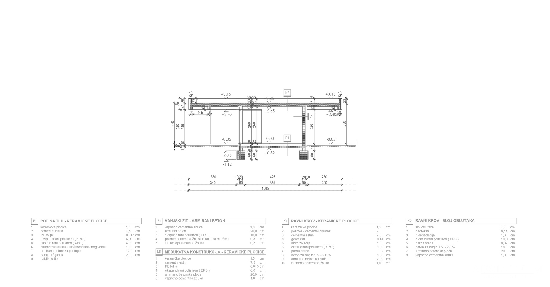 Half of a house with a swimming pool - Debeljak