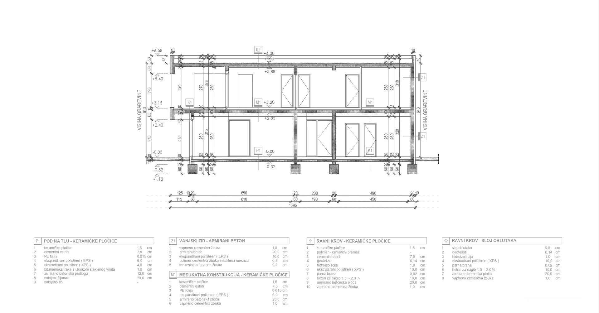 Half of a house with a swimming pool - Debeljak