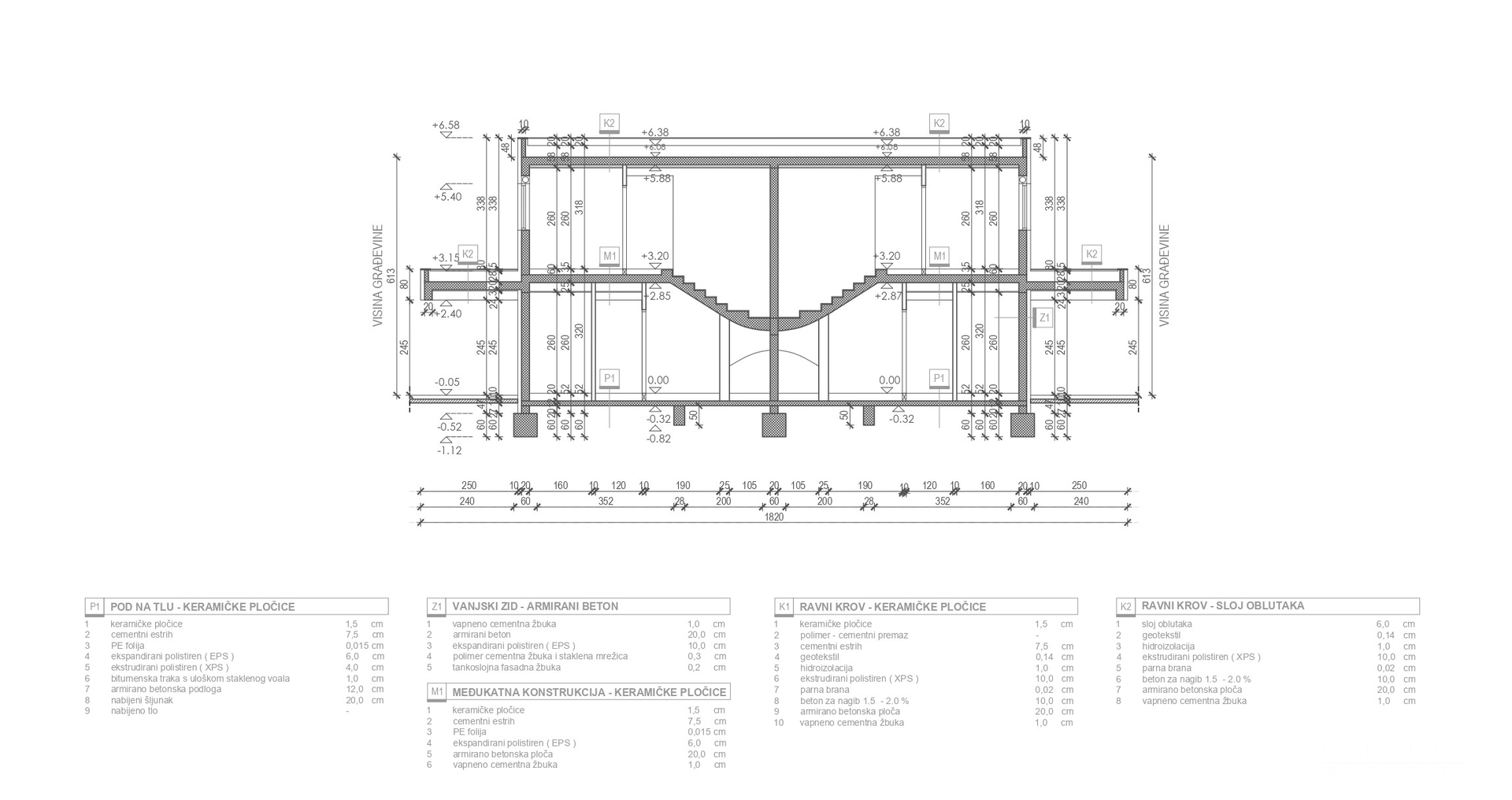 Half of a house with a swimming pool - Debeljak