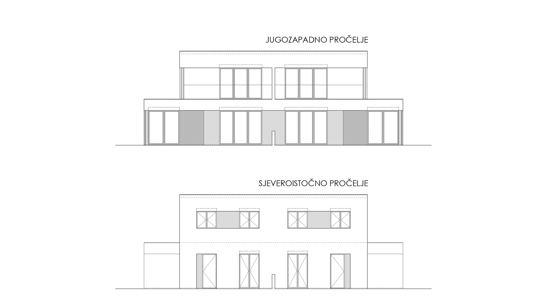 Half of a house with a swimming pool - Debeljak