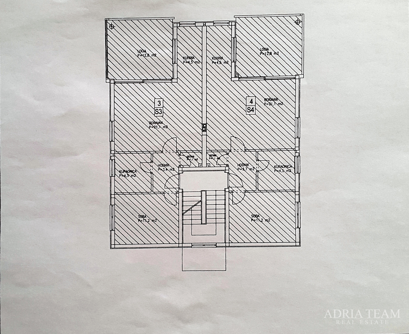 APARTMENT WITH A BEAUTIFUL SEA VIEW, 50 m FROM THE SEA - PAG