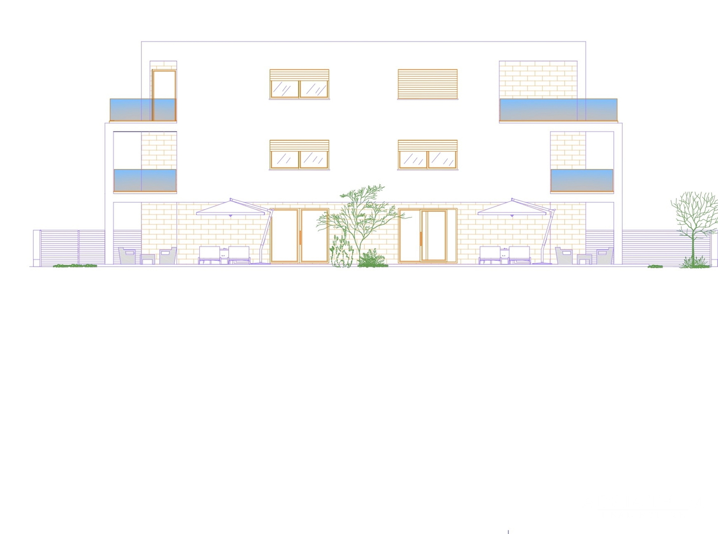 APARTMANI U BLIZINI PLAŽE, ZGRADA 2. NOVOGRADNJA, 150 m OD MORA - PRIVLAKA