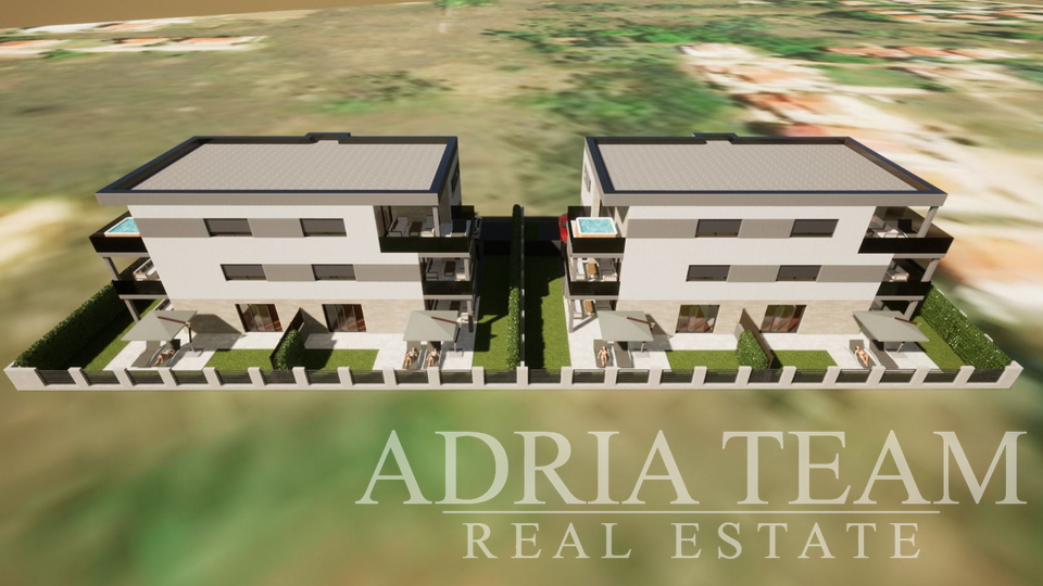 APARTMAN U BLIZINI PLAŽE, NOVOGRADNJA, 150 m OD MORA - PRIVLAKA