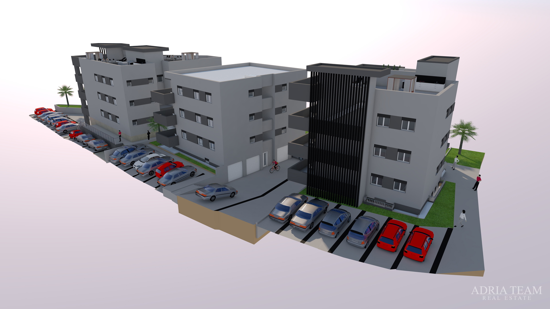 APARTMENTS IN NEW BUILDING WITH SEA VIEW AND FREE PARKING - SUKOŠAN