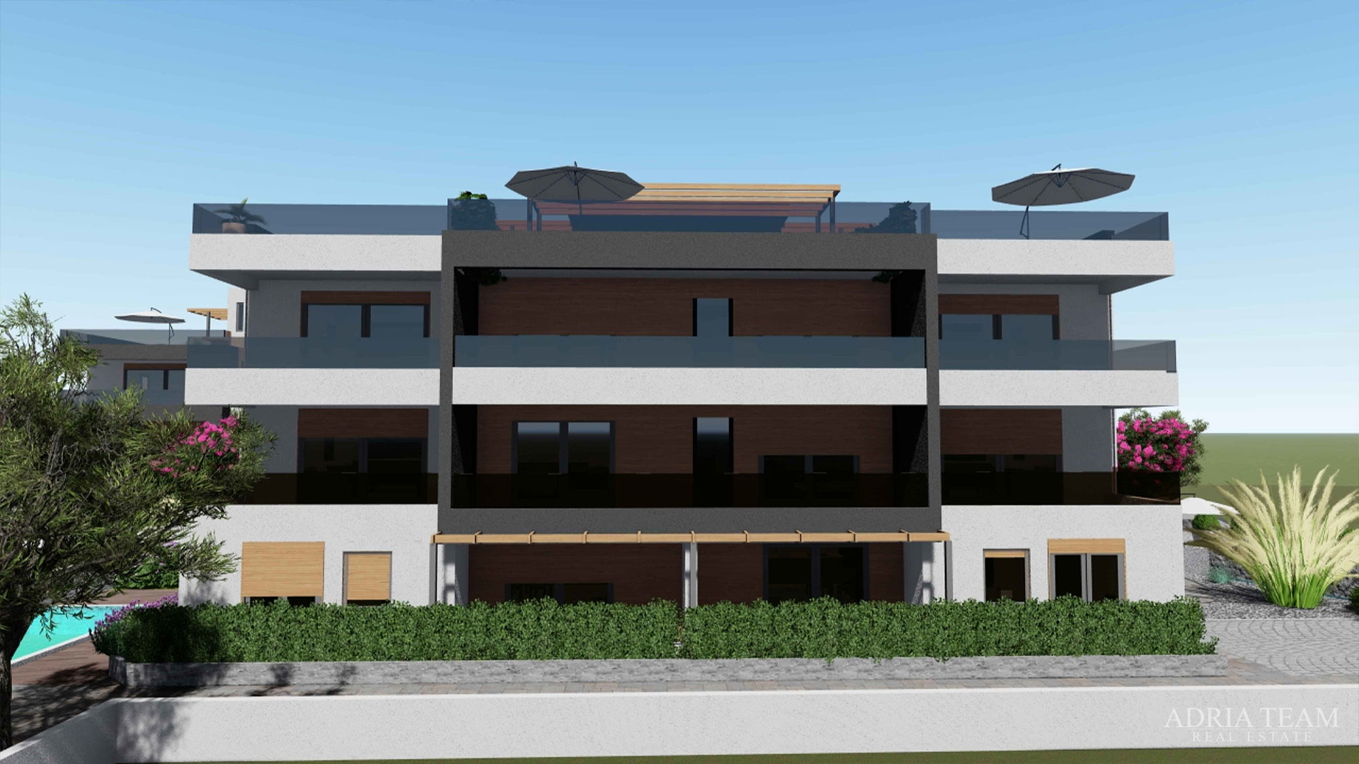 LUXURY APARTMENTS IN A RESIDENTIAL BUILDING, 70 m FROM THE SEA - PRIVLAKA - ZADAR
