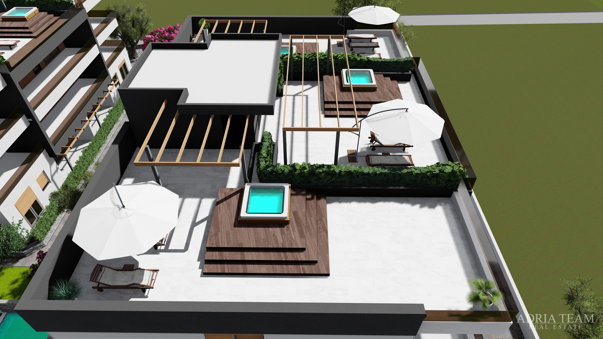 LUXURY APARTMENTS IN A RESIDENTIAL BUILDING, 70 m FROM THE SEA - PRIVLAKA - ZADAR