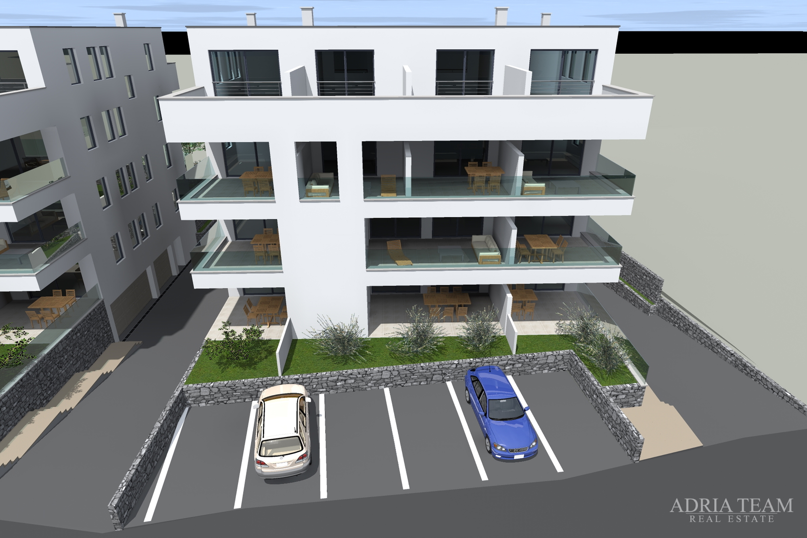 APARTMENTS IN A RESIDENTIAL BUILDING IN NEW CONSTRUCTION, 270 m FROM THE SEA - POVLJANA, PAG